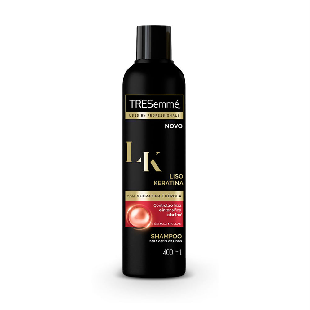 Shampoo Tresemmé Liso Keratina 400ml soneda