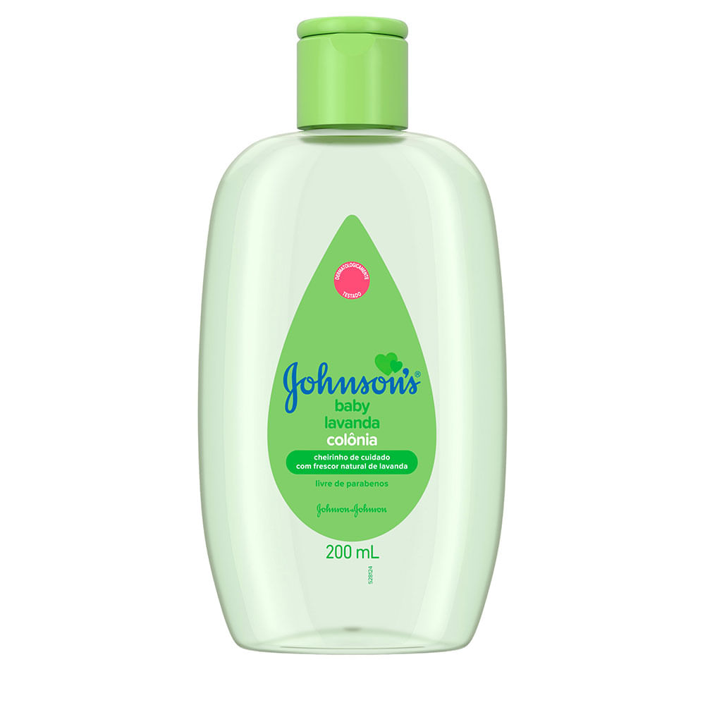Colônia Johnson’s Baby Lavanda 200ml soneda