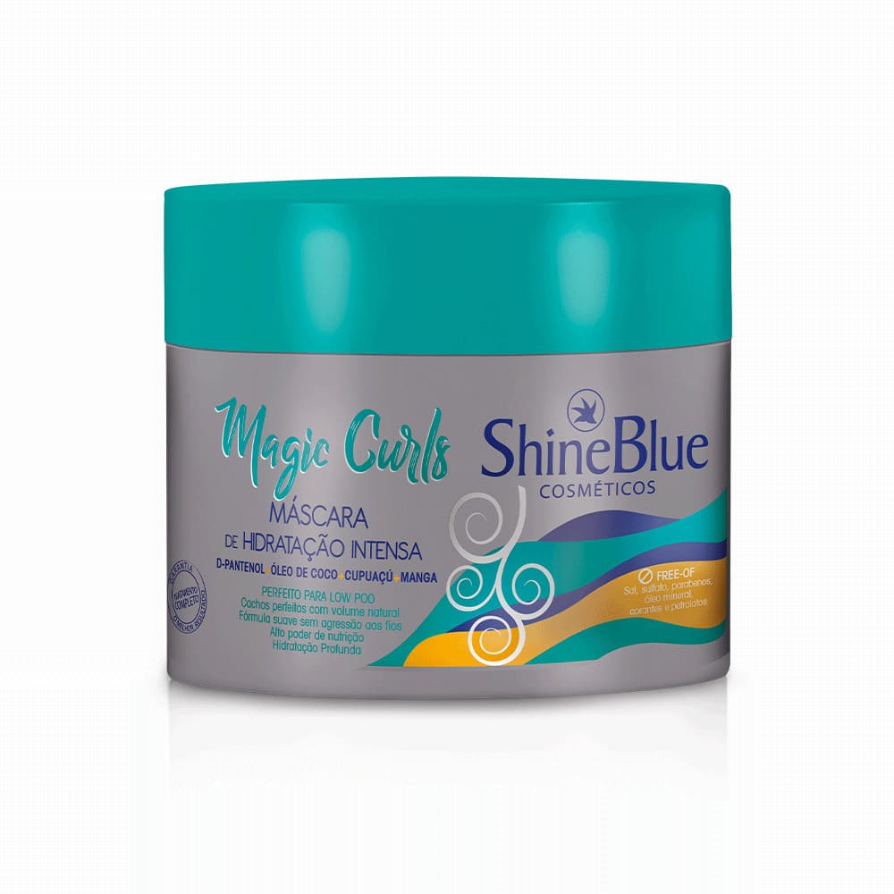Máscara de Tratamento Shine Blue Magic Curls 315g soneda