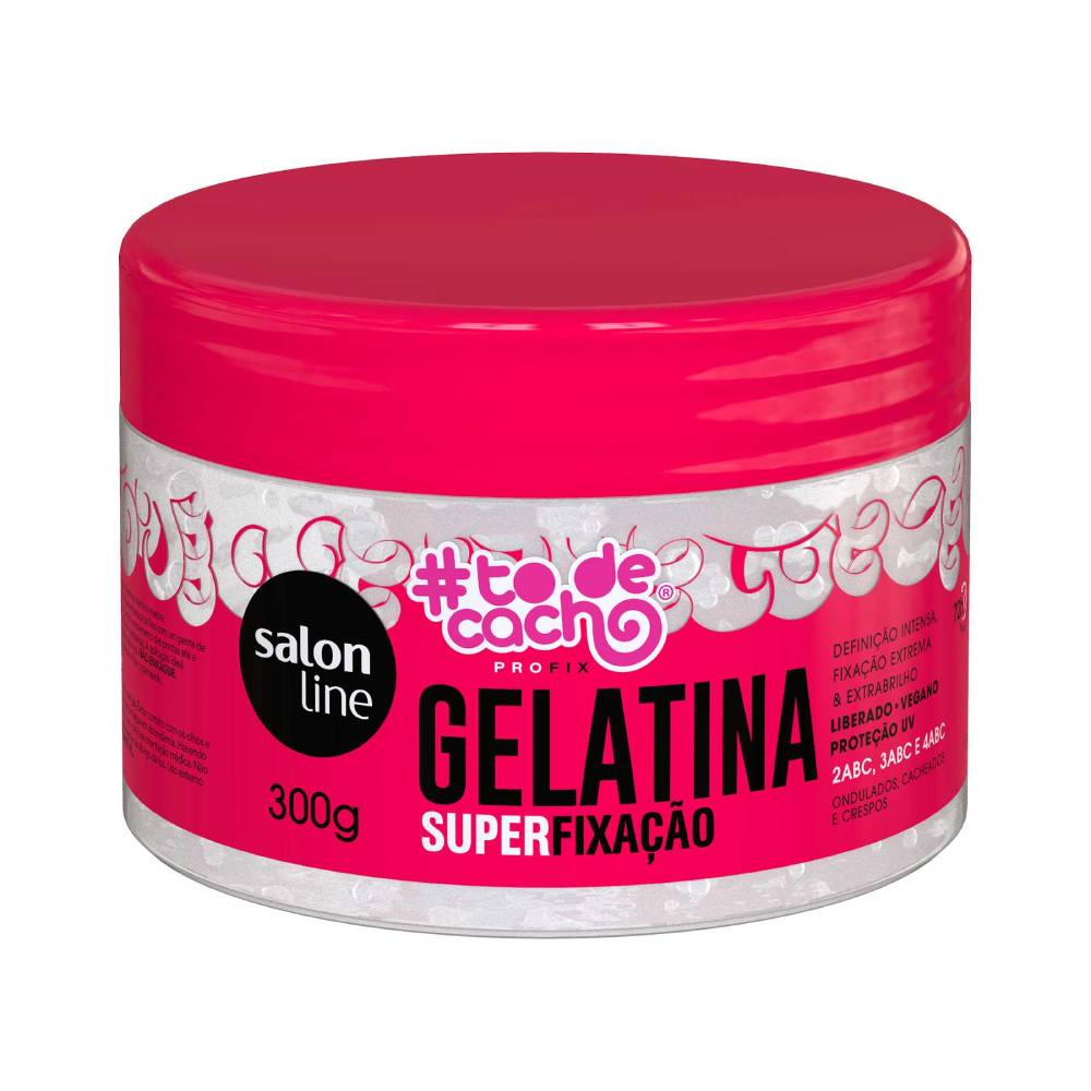 Gelatina Salon Line #Todecacho Super Fixação 300g - Soneda