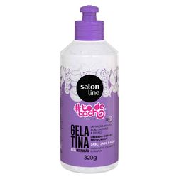 Gelatina Capilar Salon Line Todecachinho Kids Molinhas Fixadas 550g Soneda