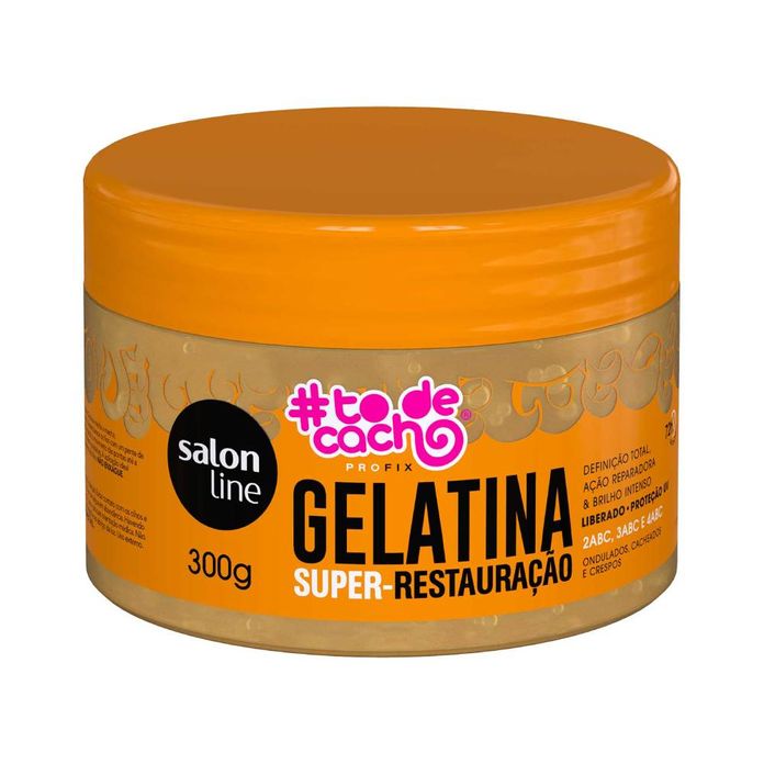 Gelatina Capilar Salon Line Todecacho Super Restauracao 300g Soneda Perfumaria