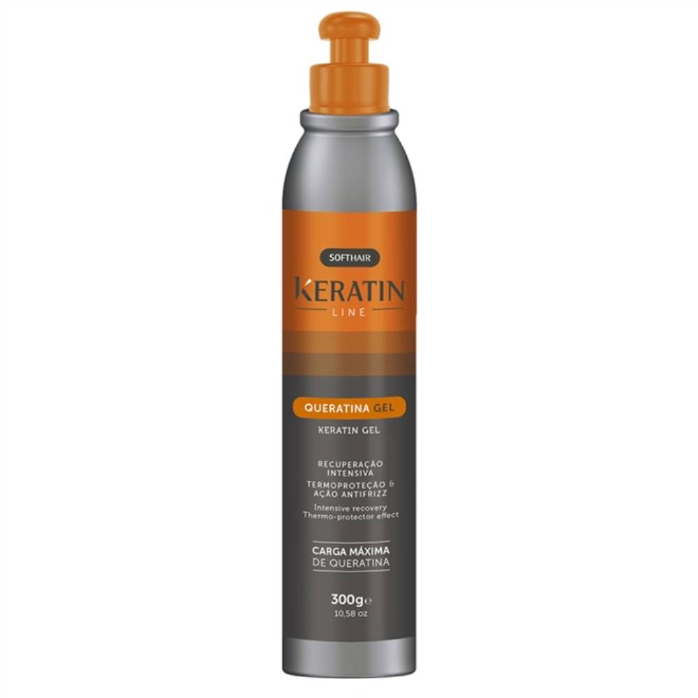 Encontraproduto.com.br - Queratina Gel 300g Keratin Line - Soft Hair