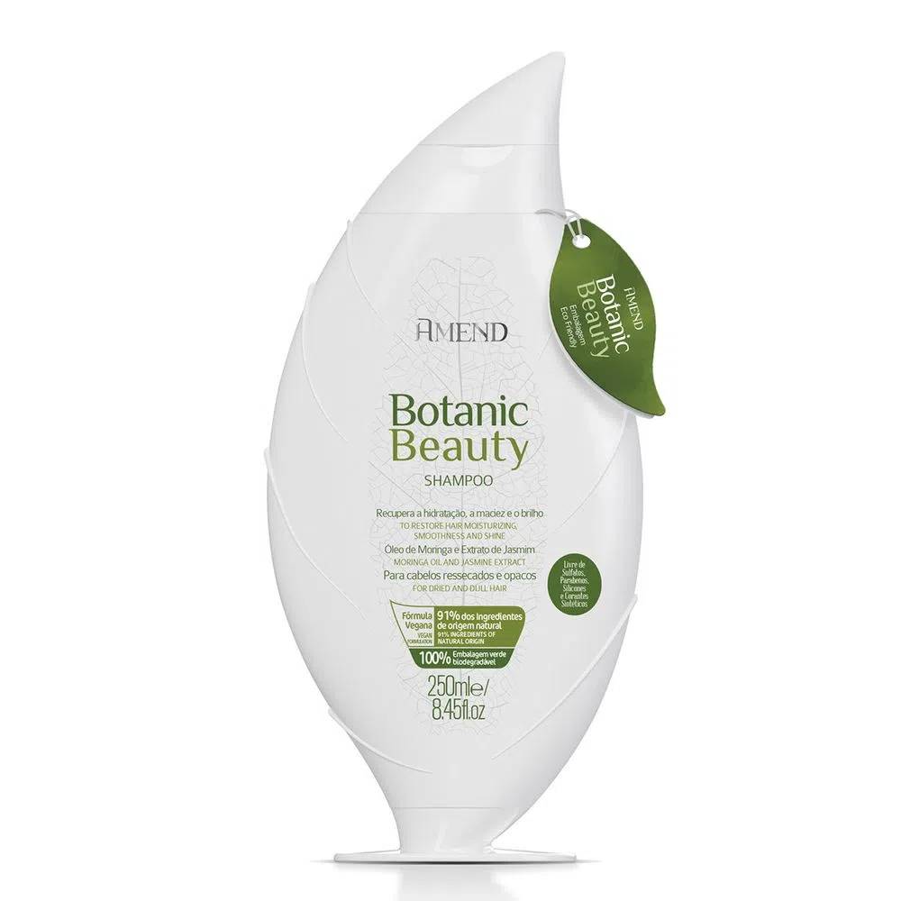 Shampoo Botanic Beauty Hidratante Amend 250ml - Soneda Perfumaria