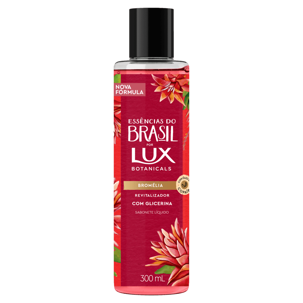Sabonete Liquido Lux Essências Do Brasil Bromélia 300ml - Soneda Perfumaria