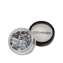 Glitter-Shine-Colormake.-Formatos-Estrela-Prata-2g-171181