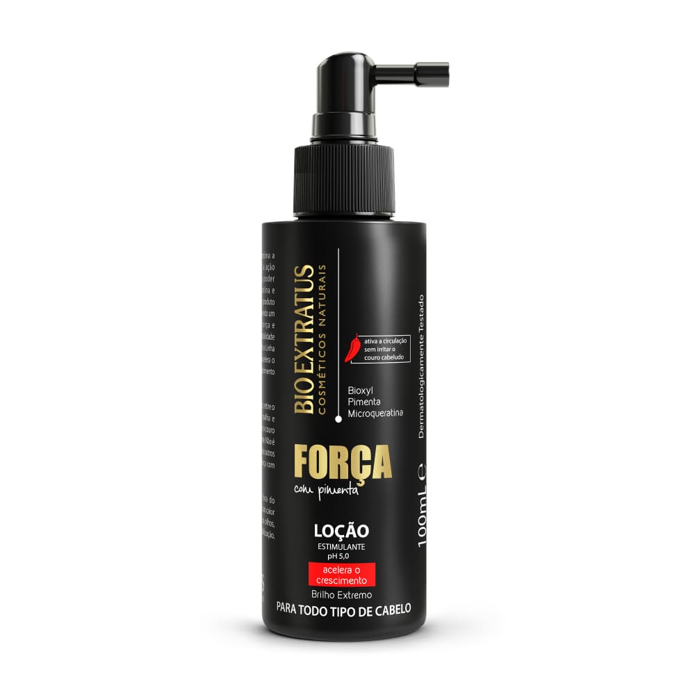 Tonico Bio Extratus Estimulante Força Com Pimenta 100ml - Soneda Perfumaria