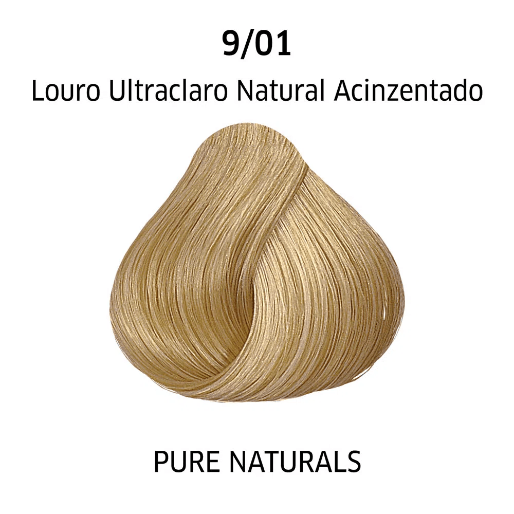 Coloração Permanente Color Perfect 901 Louro Ultraclaro Natural Acinzentado 60g Soneda Perfumaria 5208