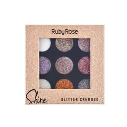 Paleta-De-Sombra-Ruby-Rose-Shine-Glitter-Cremoso-HB-8407-G--153230