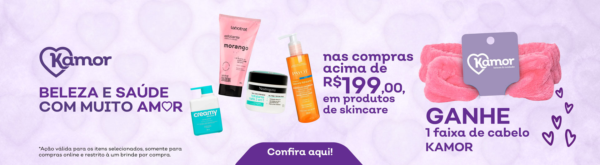 COMPRE MAQUIAGEM GANHE FAIXA